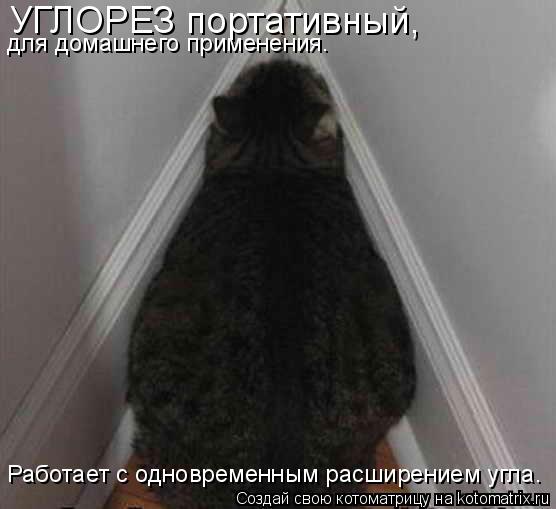 УГЛОРЕЗ портативный, для домашнего применения. Работает с одновременным расширением угла.... Котоматрица: УГЛОРЕЗ портативный, для домашнего применения. Работает с одновременным расширением угла.